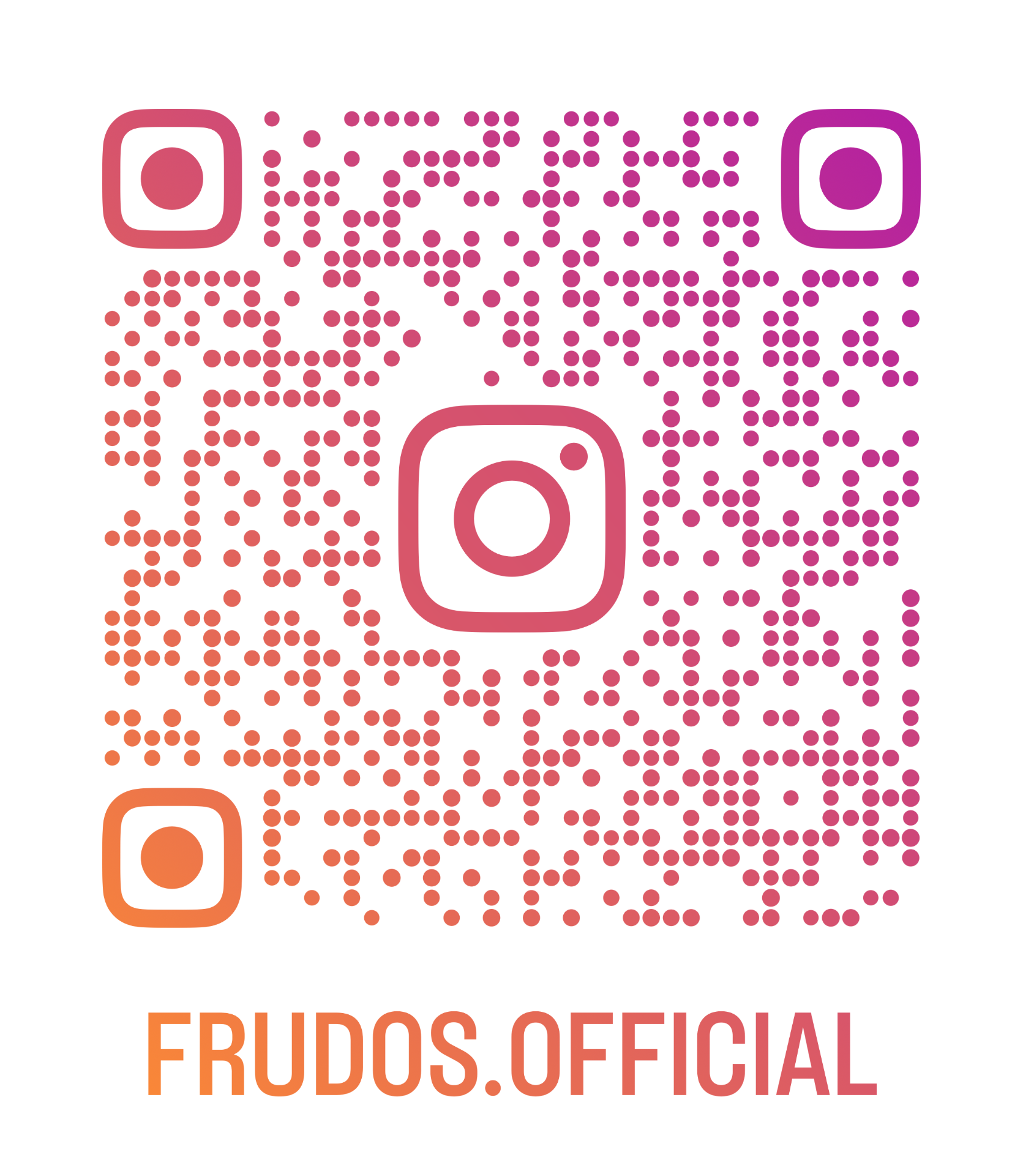 QR-Code zu @frudos.official auf Instagram